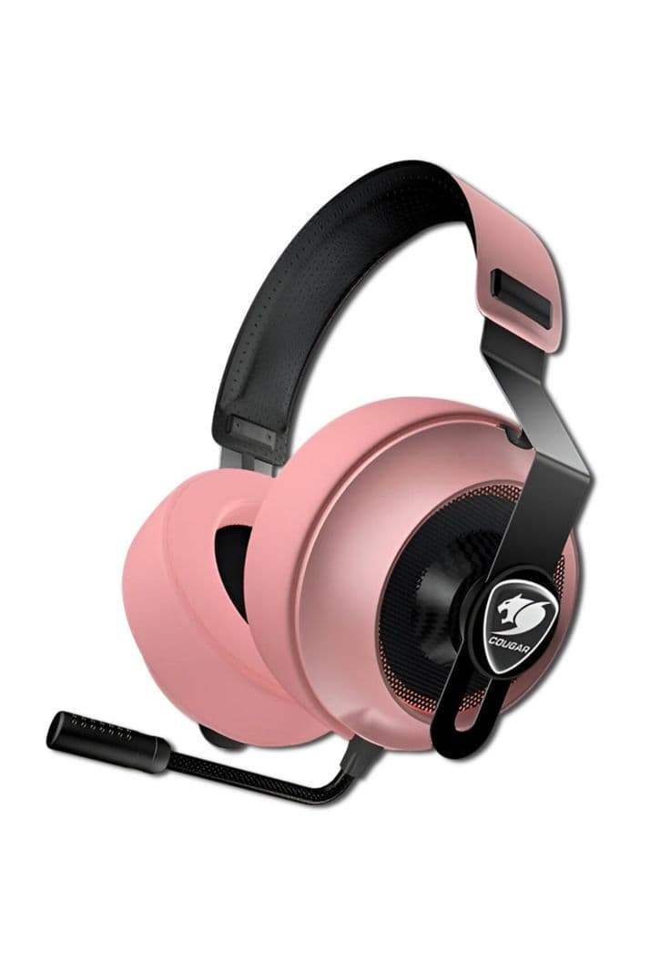 Audifonos Cougar Phontum Essential Rosa 53mm Multiplataforma Rosado