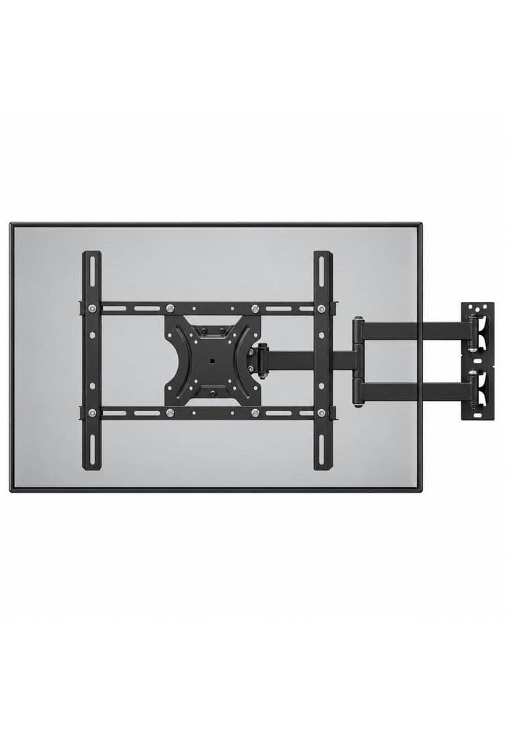 Soporte de TV Deluxe con Doble Brazo Reforzado de 37" A 70" 35KG Negro