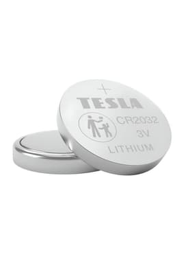 Pack de 5 Pilas CR2032 TESLA 3V Long Lifetime Gris