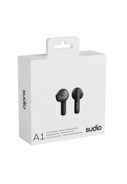 Audifonos Sudio Premium Line Earphones A1 TWS MIDNIGHT BLACK Negro