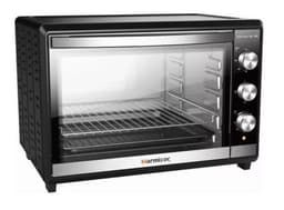 Horno Electrico 52 Litros 2000w Negro Ma-3858