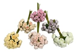 Set 2 Ramo Artificial Capullo Floral Adorno Decorativo Jhn