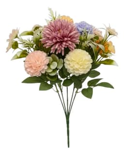 Set 2 Ramo Floral Artificial Artistico Naturaleza Adorno Jhn