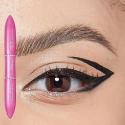 Paq 24 Mascaras Pestanas Volumen Delineador Duradero ALJ Negro