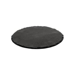 Piedra Pizarra Redondo 30cm Sunnex Negro