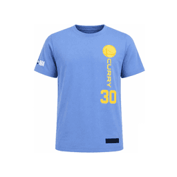 NBA Polera Speed Up Hombre Golden State Warriors Stephen Curry Celeste XL