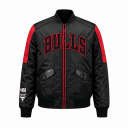 NBA Chaqueta Speed Up Hombre Chicago Bulls Negro M