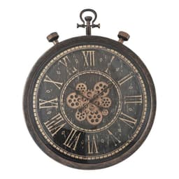 Reloj Mural Romano Con Movimiento Cafe
