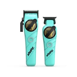Kit Combo Cortadora Pelo y Trimmer Wmark NG 8613 Celeste Profesional