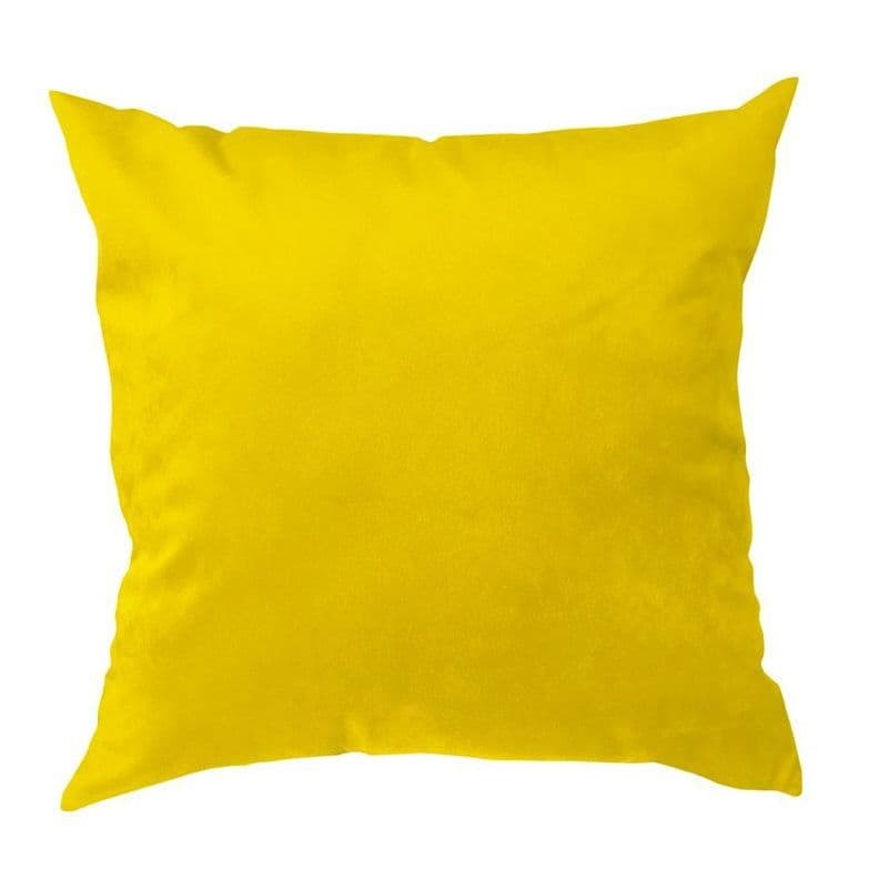Cojin velvet 40X40 CM Mostaza 40