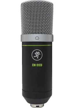 Microfono condensador USB EM-91CU Mackie Negro