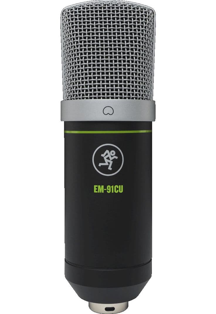 Microfono condensador USB EM-91CU Mackie Negro