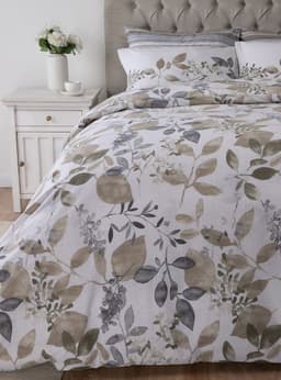 Set Funda De Plumon + Sabana Bajera Azura King Beige