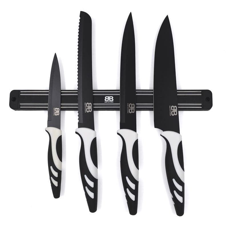 Set de cuchillos 5 pzs acero inoxidable