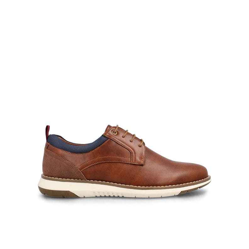 Zapato Hombre Bata Roneey Cafe 39