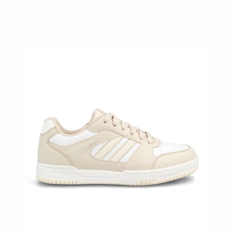 Zapatilla Mujer North Star Hem Beige - Blanco 37