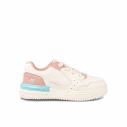 Zapatilla Nina Bubblegummers Aticuss Blanco - Rosa Claro 30