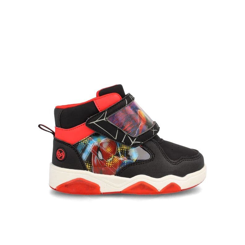 Zapatilla Nino Bubblegummers Eden Negro-Rojo 29