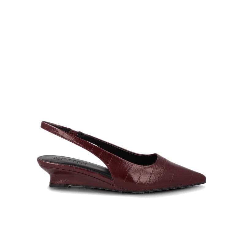 Zapato Mujer Bata York 35 Burdeo 40