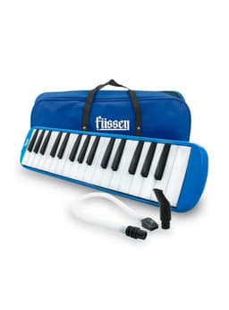 Melodica 32 Notas + Estuche y Boquilla Fussen - Azul