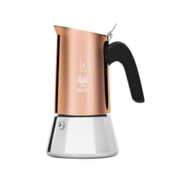 Cafetera Italiana De Acero Venus 4 Tazas Cobre Bialetti