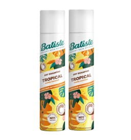 Pack de 2 Shampoo en seco Batiste Tropical Blanco