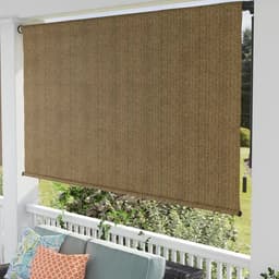 Persiana roller para exterior de 150 x 220 cm Color Moka Cafe