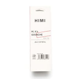HIMI Recarga Gouache 4 unidades 30g Blanco Titanio