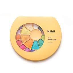 HIMI Set Pintura SemiHumeda 24Colores Metalizados (Amarillo)