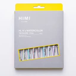 HIMI Set Tubos de Acuarela 12 ml 18 Colores