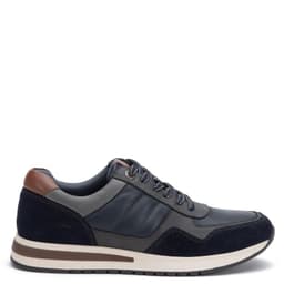 Zapatilla de cuero hombre Guante marino Pekin Azul CL 42 | UK 9 | 27.1 CM