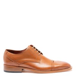 Zapato de cuero hombre Guante camel Suela Natural 9.5