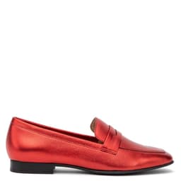 Mocasin de cuero mujer Gacel rojo Cruxi CL 34 | UK 2.5 | 21.8 CM