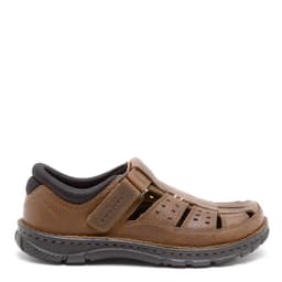 Sandalia cerrada de cuero hombre Guante brandy Budapest Cafe CL 39 | UK 6.5 | 25.1 CM