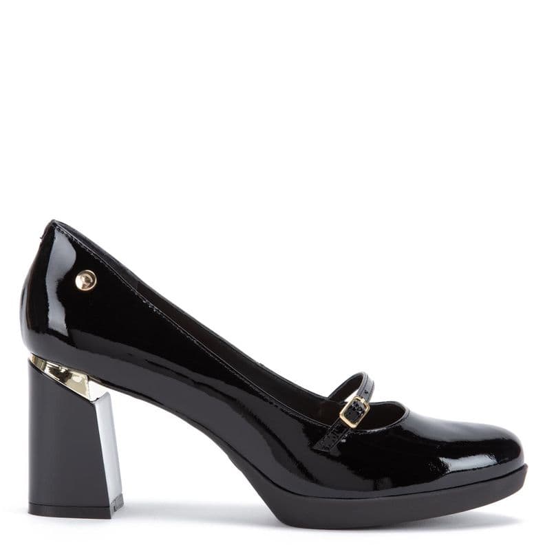 Zapato de cuero mujer Gacel negro Lucy CL 41 | UK 8 | 26.5 CM