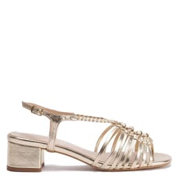 Sandalia de cuero mujer Gacel Dorado Any CL 35 | UK 3.5 | 22.5 CM