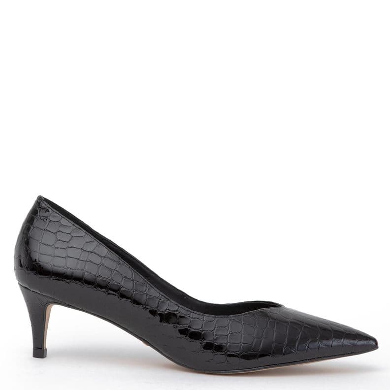 Zapato de cuero mujer Gacel negro Dan CL 40 | UK 7.5 | 25.8 CM