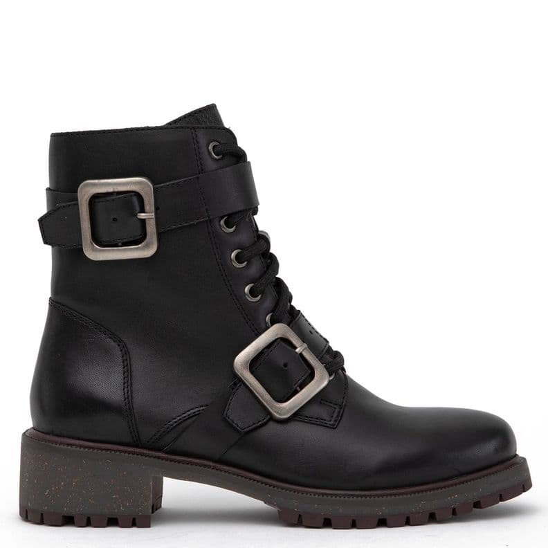 Botin de cuero mujer Gacel negro Lara CL 37 | UK 5 | 23.8 CM