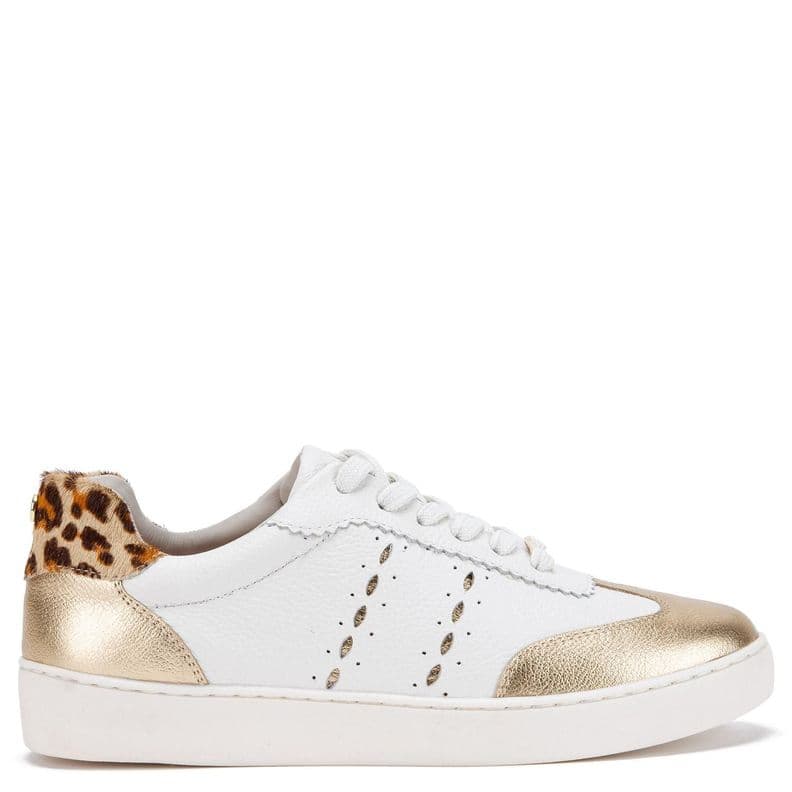 Zapatilla de cuero mujer Gacel blanco Michelle CL 34 | UK 2.5 | 21.8 CM