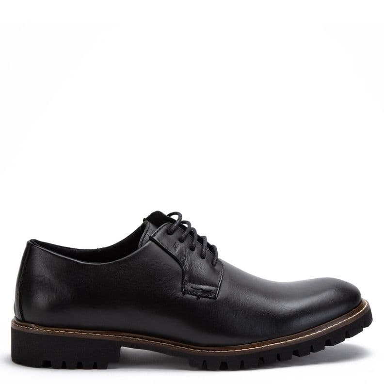 Zapato de cuero hombre Guante negro Quebec CL 39 | UK 6.5 | 25.1 CM