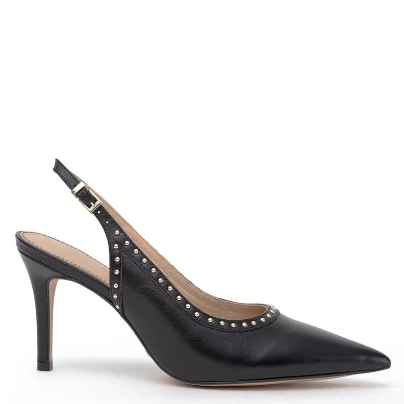 Zapato de cuero mujer Gacel negro Monica CL 39 | UK 6.5 | 25.1 CM