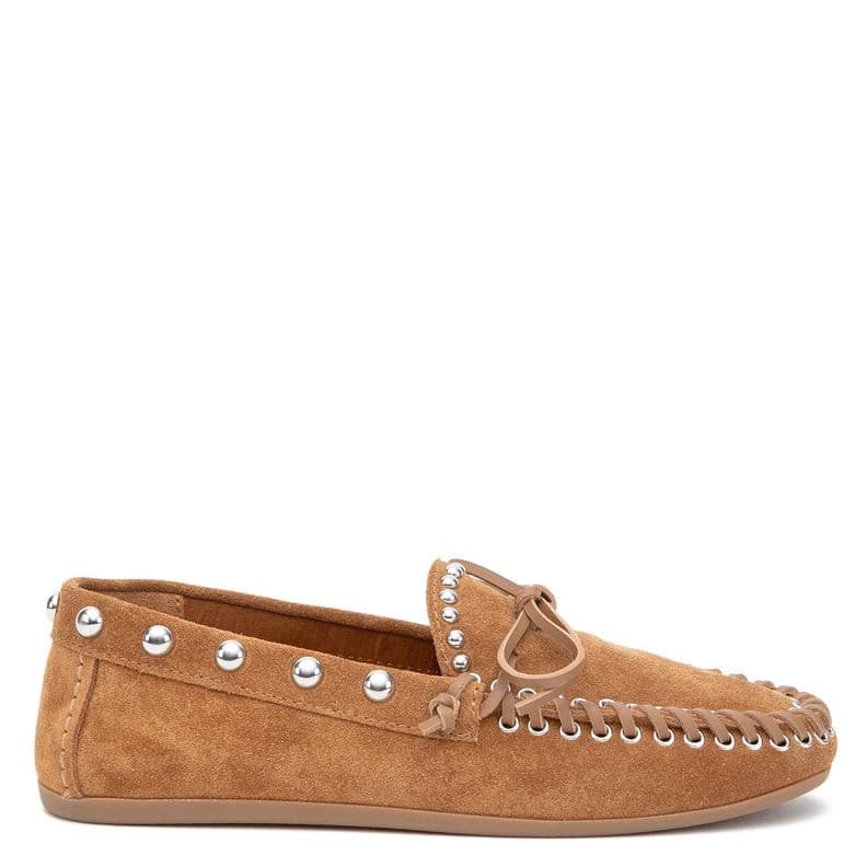 Mocasin de cuero mujer Gacel camel Poka CL 36 | UK 4 | 23.1 CM