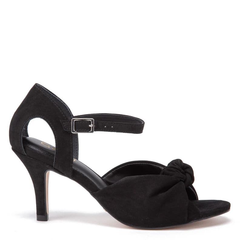Sandalia de cuero mujer Gacel negro Enola CL 37 | UK 5 | 23.8 CM