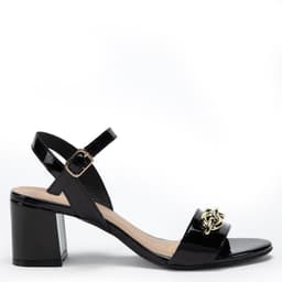 Sandalia de cuero mujer Gacel negro Bianca CL 37 | UK 5 | 23.8 CM