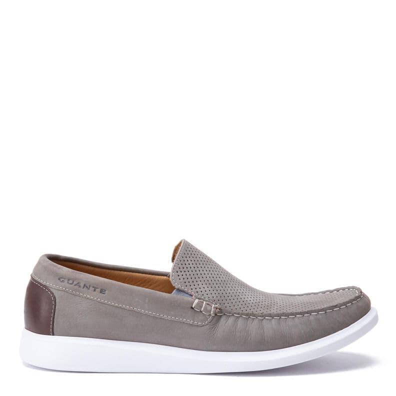 Mocasin de cuero hombre Guante gris Cannes CL 39 | UK 6.5 | 25.1 CM