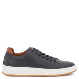 Zapatilla de cuero hombre Guante marino Hamilton Azul CL 44 | UK 10.5 | 28.4 CM