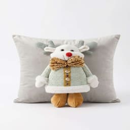 PACK DE 2 COJINES CON DISENO NAVIDENO 40CMX40CM A6