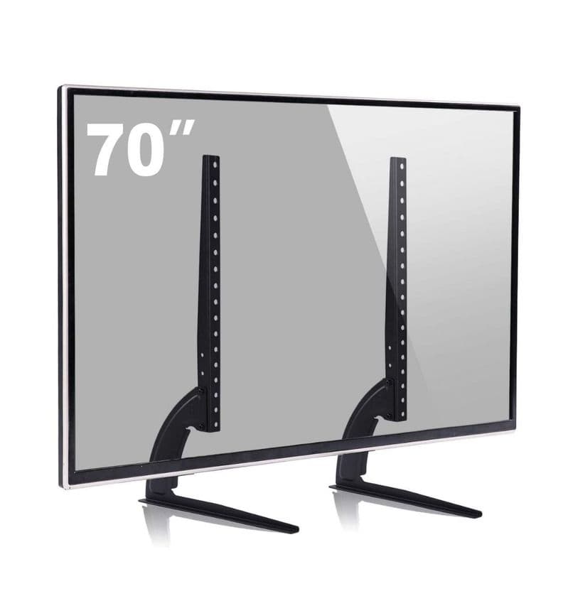 Base para TV de 13" a 70"- C/ Extencion 50kg BBR801 Brasforma Negro Mate