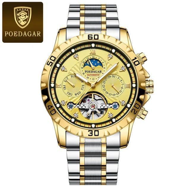 Reloj Automatico Mecanico para Hombre Visualizacion Completa
