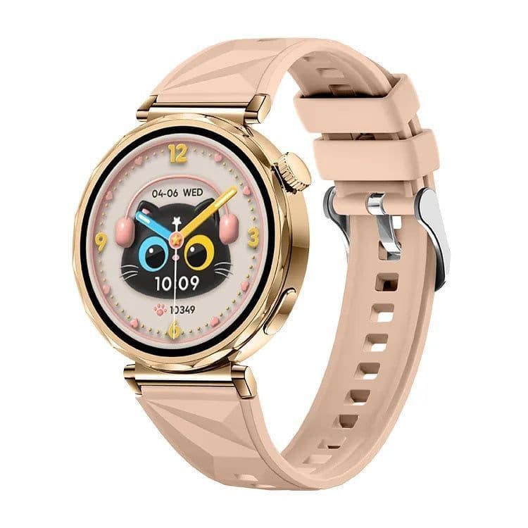 Reloj Inteligente Smartwatch Wearables CT5 AMOLED 2 Correas Salud IP68 Rosado